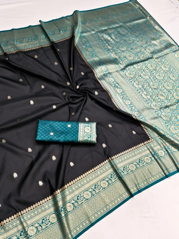 Black_Color_Premium_Soft_Banarasi_Silk_Meenakari_Zari_Weaving_Saree_(Product_Name_:-_30033)