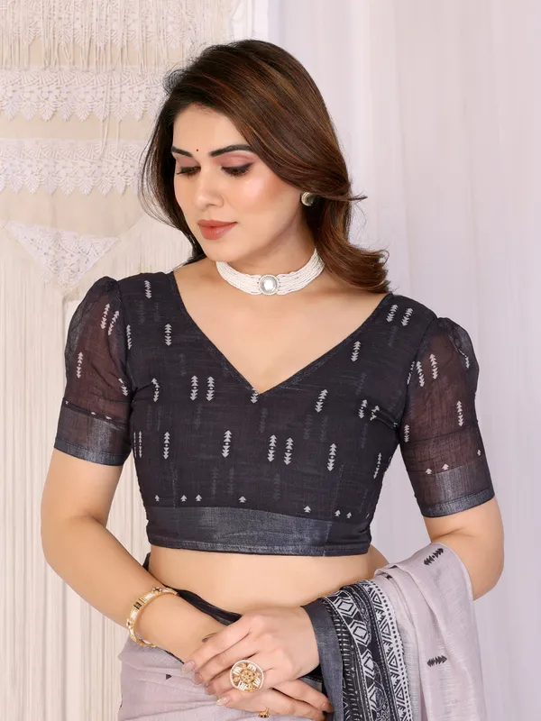 Gray_Color_Handloom_Linen_Cotton_Digital_Print_Designer_Saree_(Product_Code:-80025)