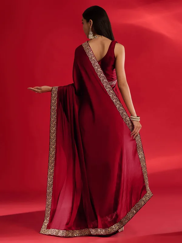 Maroon_Color_Heavy_Rangoli_Silk_Embroidery_Sequence_Designer_Saree_(Product_Code:-140006)