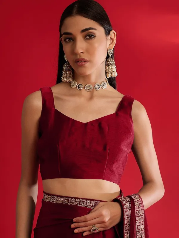 Maroon_Color_Heavy_Rangoli_Silk_Embroidery_Sequence_Designer_Saree_(Product_Code:-140006)