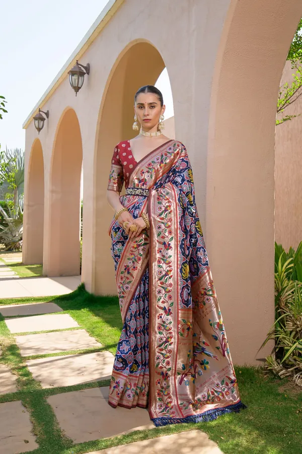 Navy_blue_color_paithani_silk_saree_with_zari_weaving_work_(Product_code:-_10012)