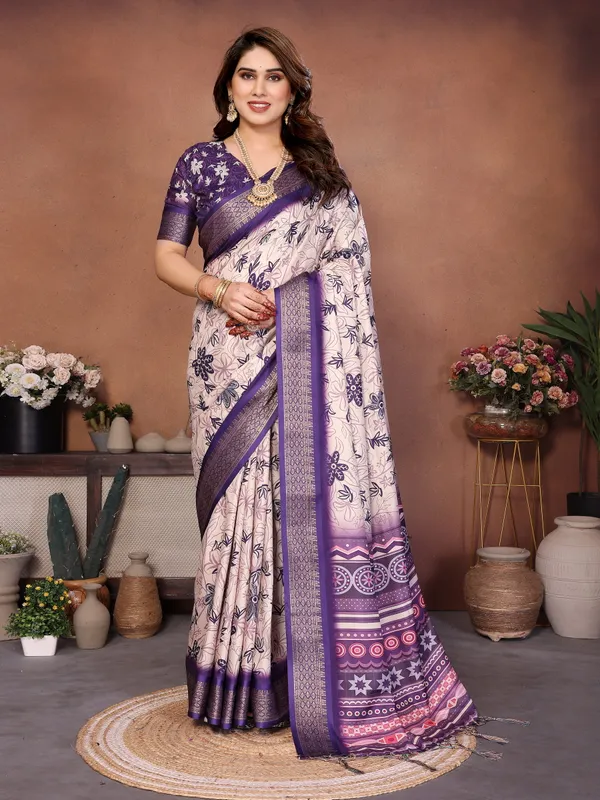 Purple_Color_Heavy_Rich_Cotton_Silk_Digital_Print_Designer_Saree_(Product_Code:-80005)