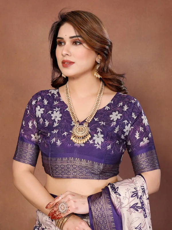 Purple_Color_Heavy_Rich_Cotton_Silk_Digital_Print_Designer_Saree_(Product_Code:-80005)
