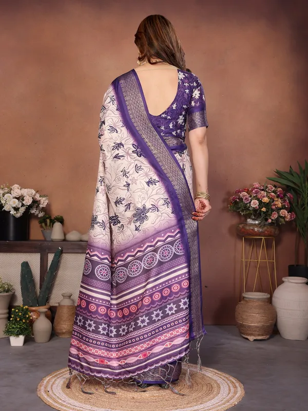Purple_Color_Heavy_Rich_Cotton_Silk_Digital_Print_Designer_Saree_(Product_Code:-80005)