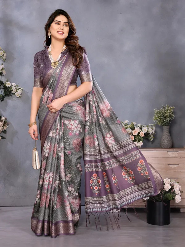 Purple_Color_Heavy_Rich_Cotton_Silk_Digital_Print_Designer_Saree_(Product_Code:-80020)