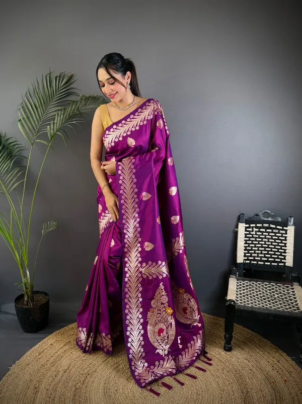 Purple_Color_Soft_Banarasi_Silk_Gold_Zari_Meenakari_Weaving_Saree_(Product_Code:-_30019)