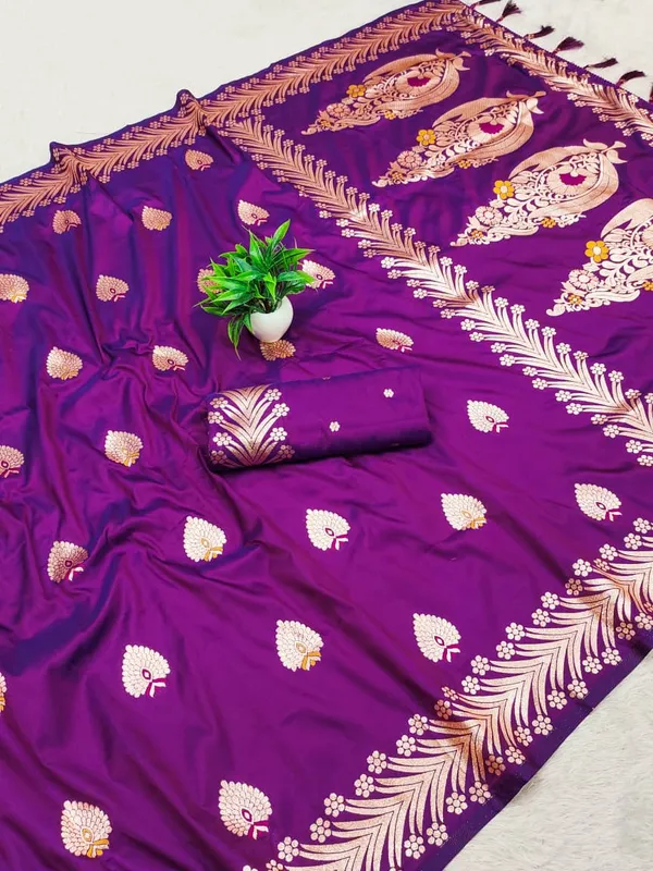 Purple_Color_Soft_Banarasi_Silk_Gold_Zari_Meenakari_Weaving_Saree_(Product_Code:-_30019)