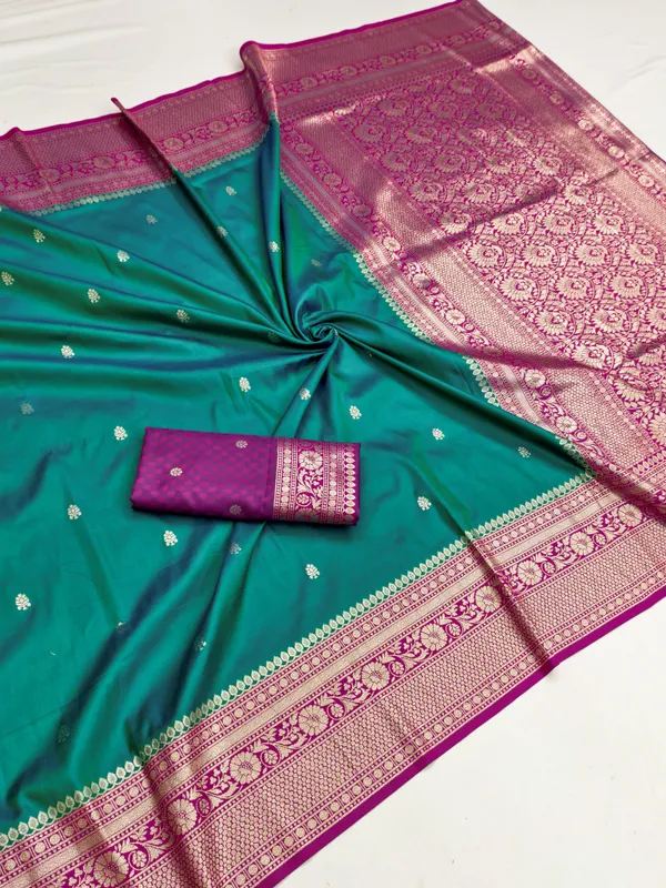 Rama_Green_Color_Premium_Soft_Banarasi_Silk_Meenakari_Zari_Weaving_Saree_(Product_Name_:-_30036)