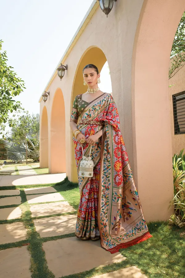 Red_color_paithani_silk_saree_with_zari_weaving_work_(Product_code:-_10017)