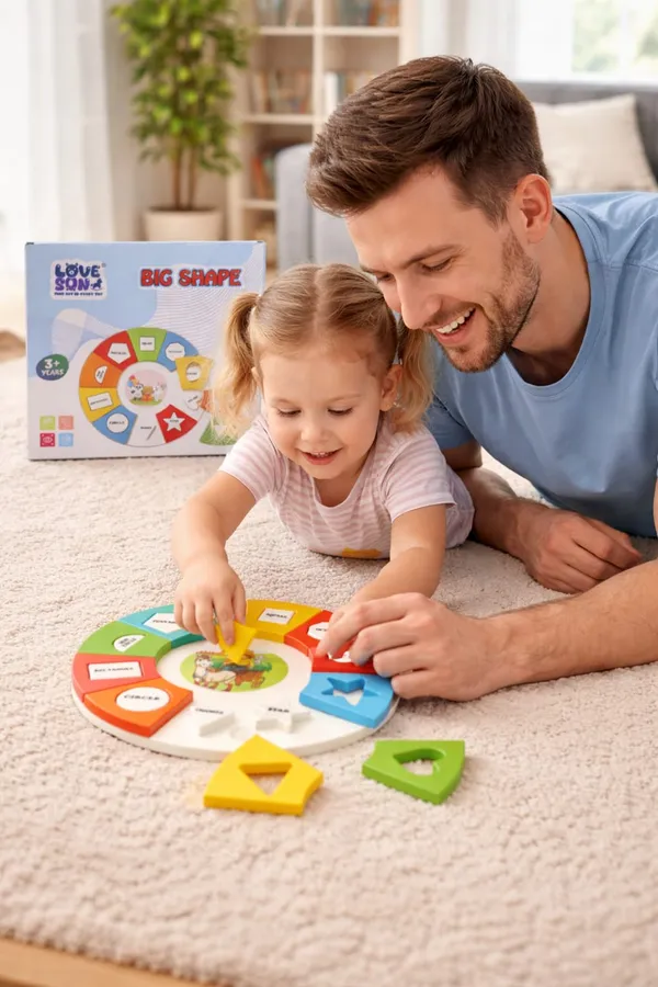 Multicolour_Shape_Learning_Melamine_Plate_For_Kids