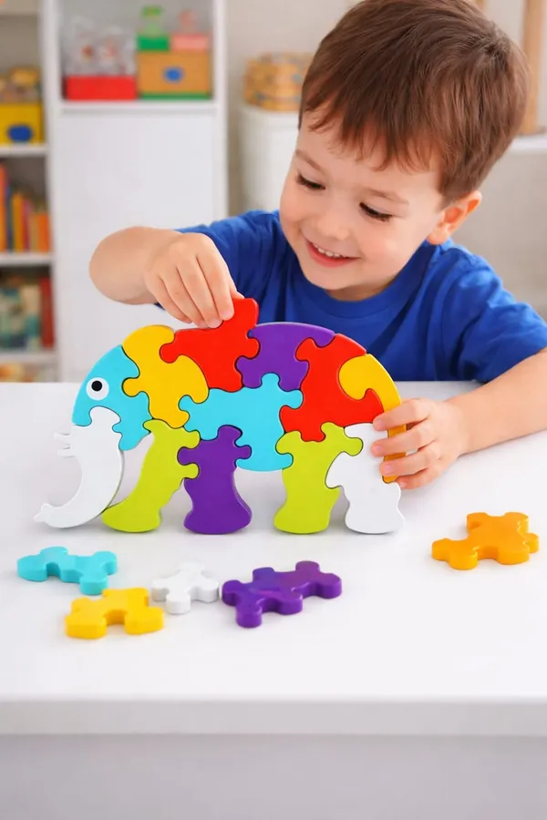 Colorful_Elephant_Jigsaw_Puzzle_Pack_Of_2