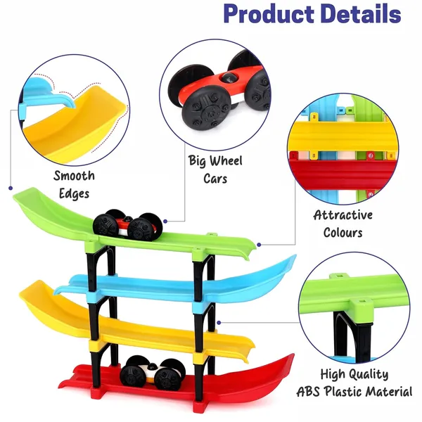 Multicolour_Multi-Level_Car_Racing_Track_Set_With_4_Ramps