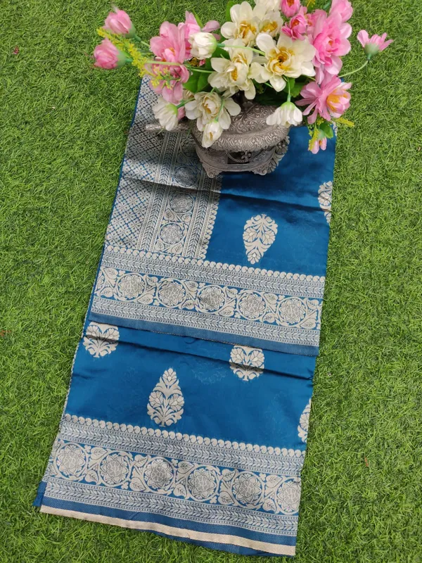 Rama_Soft_Lichi_Silk_Saree_For_Women