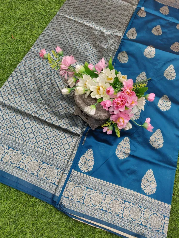 Rama_Soft_Lichi_Silk_Saree_For_Women