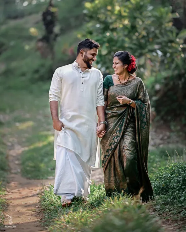 Green_Soft_Lichi_Silk_Saree_For_Women