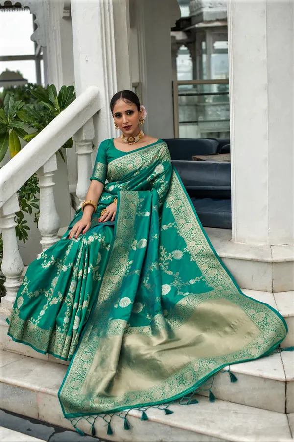 Rama_Soft_Lichi_Silk_Saree_For_Women