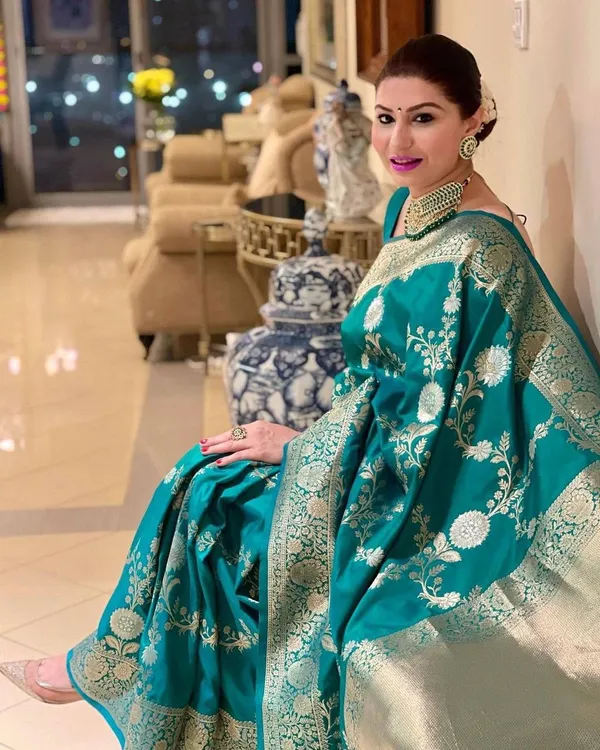 Rama_Soft_Lichi_Silk_Saree_For_Women