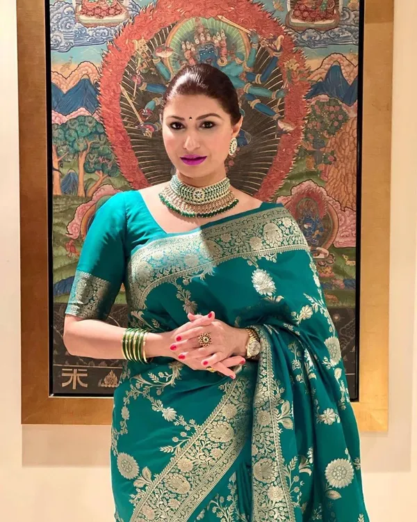 Rama_Soft_Lichi_Silk_Saree_For_Women
