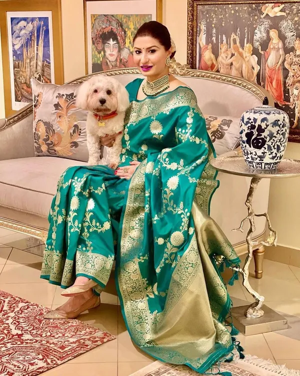 Rama_Soft_Lichi_Silk_Saree_For_Women