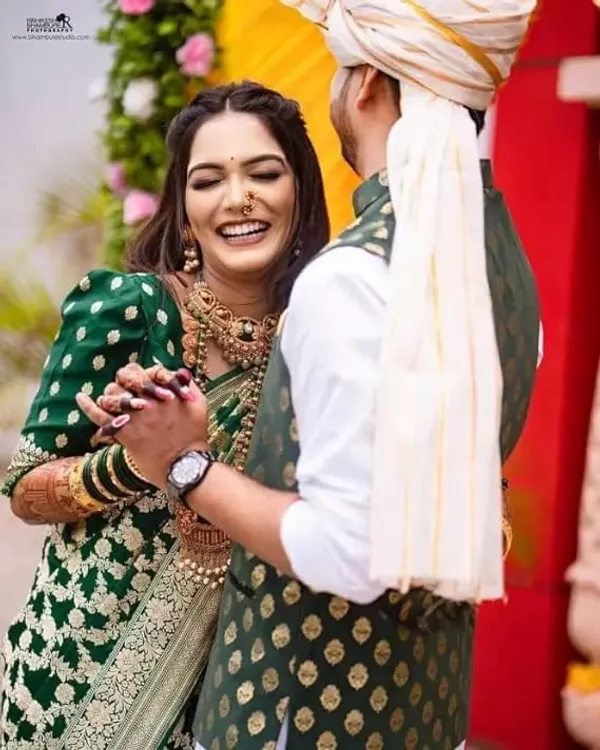 Green_Soft_Lichi_Silk_Saree_For_Women