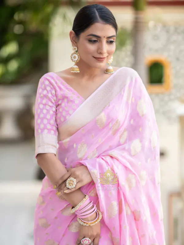 Baby_Pink_Soft_Lichi_Silk_Saree_For_Women
