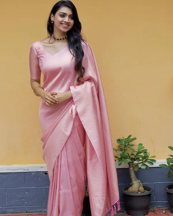 Pink_Soft_Lichi_Silk_Saree_For_Women