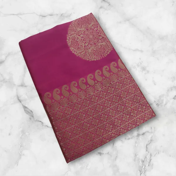 Pink_Soft_Lichi_Silk_Saree_For_Women