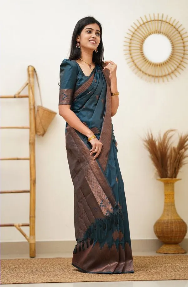 Rama_Soft_Lichi_Silk_Saree_For_Women