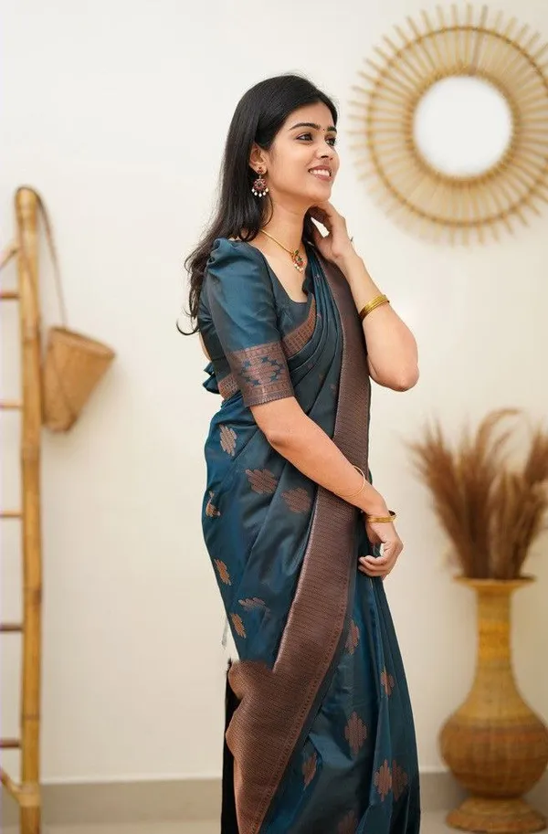 Rama_Soft_Lichi_Silk_Saree_For_Women