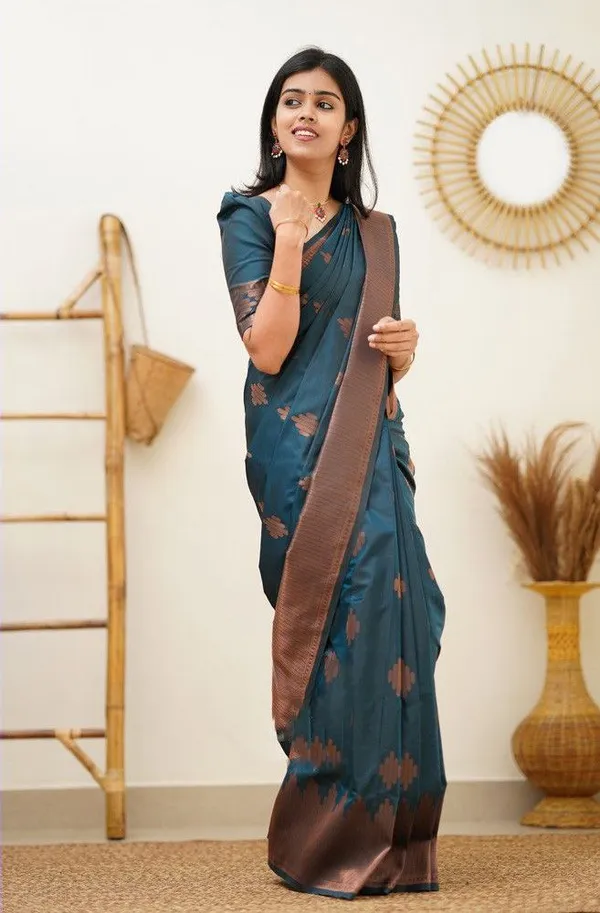 Rama_Soft_Lichi_Silk_Saree_For_Women