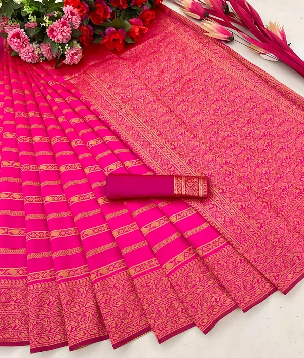 Rani_Soft_Lichi_Silk_Saree_For_Women