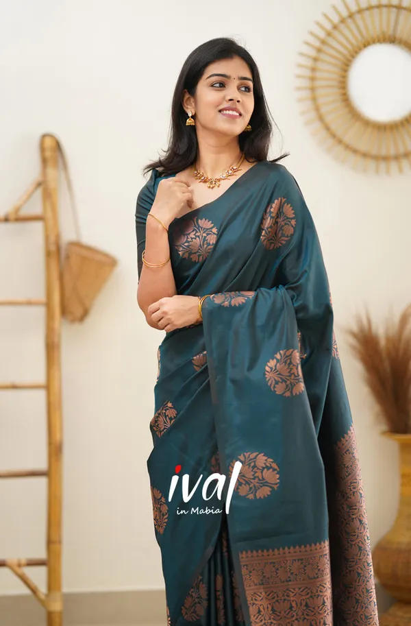 Rama_Soft_Lichi_Silk_Saree_For_Women