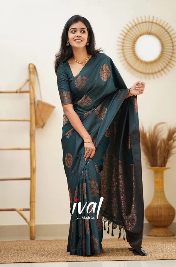 Rama_Soft_Lichi_Silk_Saree_For_Women