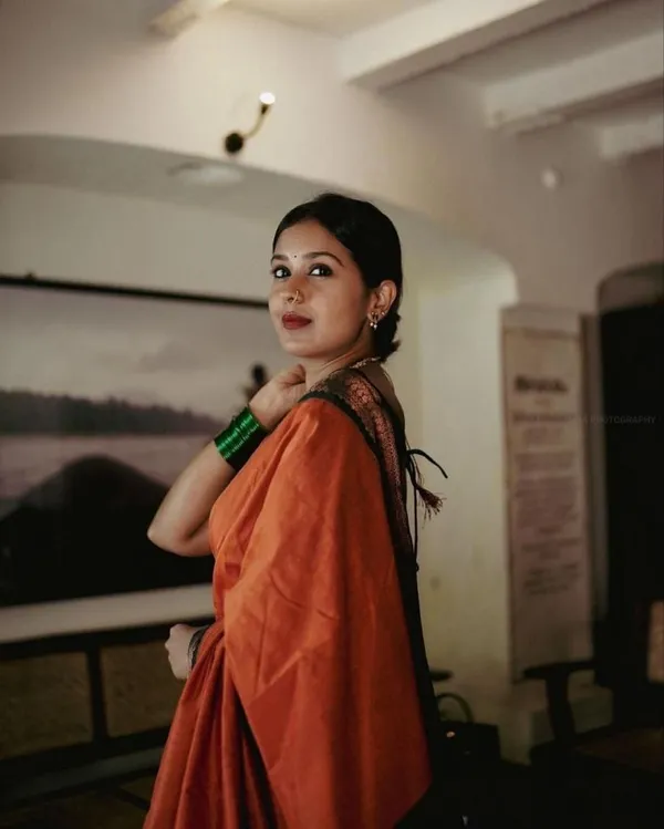 Peach_Saree_For_Women
