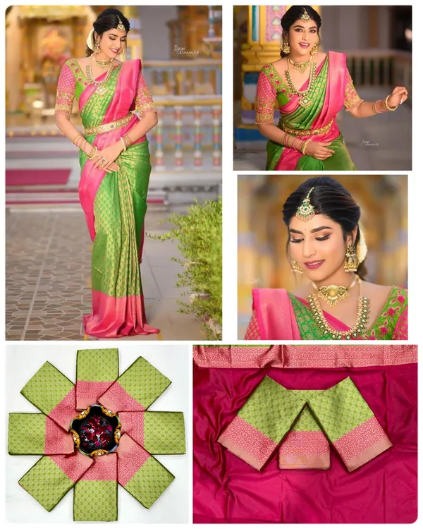 Green-Pink_Saree_For_Women