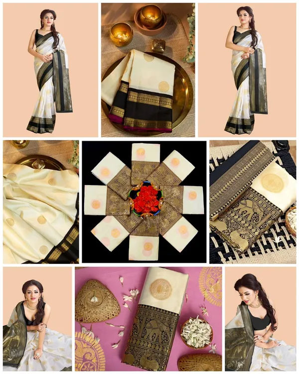 White_Saree_For_Women