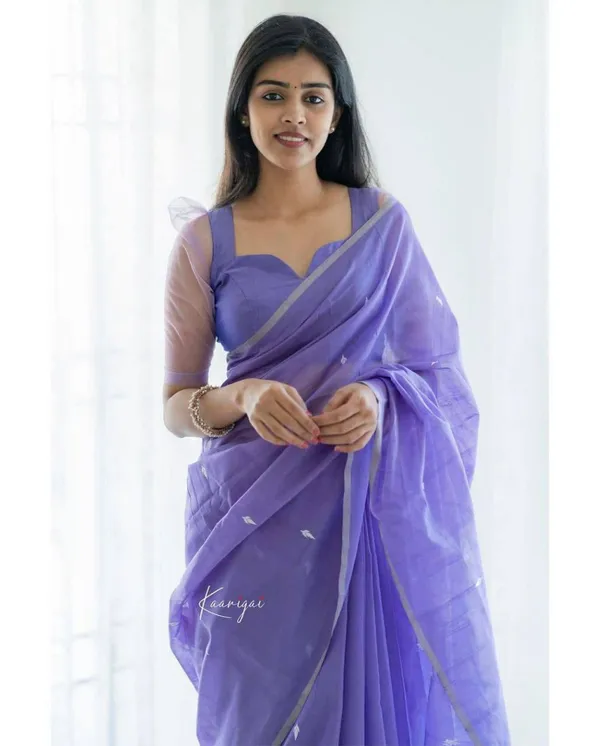 Light_Purple_Saree_For_Women