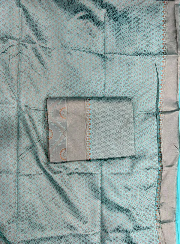 Sky_Blue_Saree_For_Women