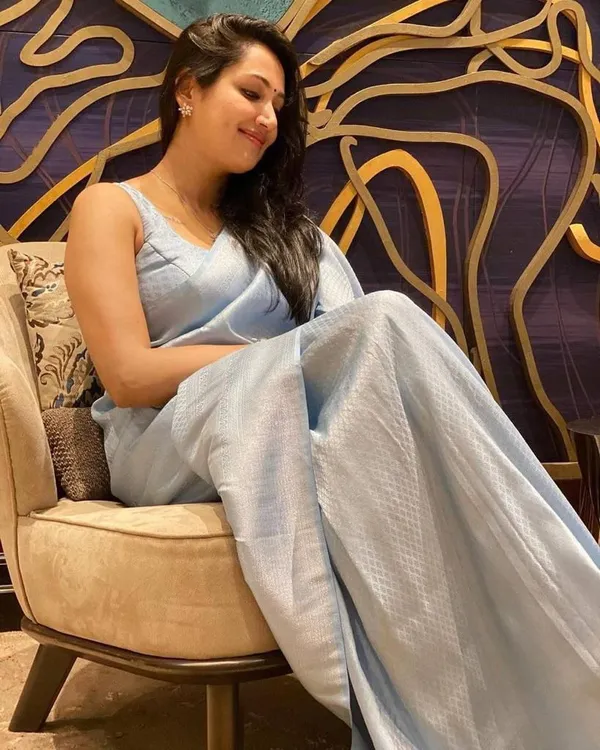 Sky_Blue_Saree_For_Women