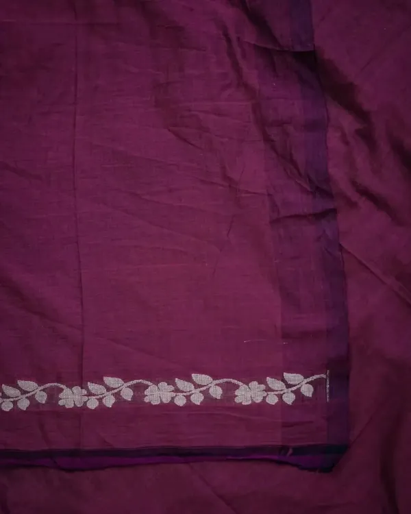 Pink_Linen_Cotton_Saree_For_Women