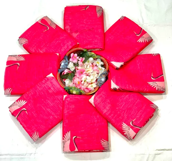 Pink_Linen_Cotton_Saree_For_Women