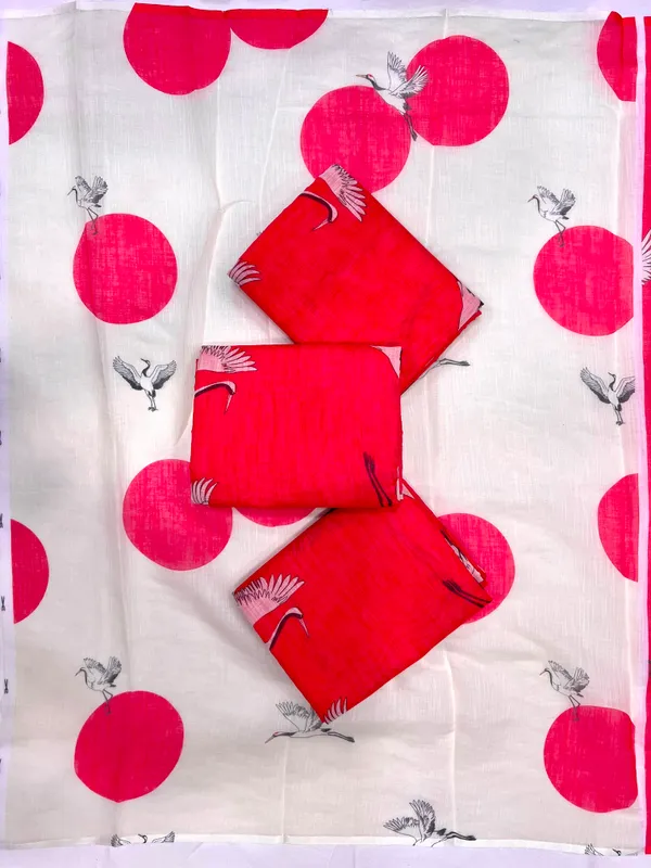 Pink_Linen_Cotton_Saree_For_Women