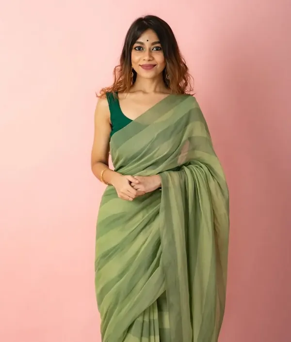Green_Premium_Linen_Cotton_Saree_For_Women