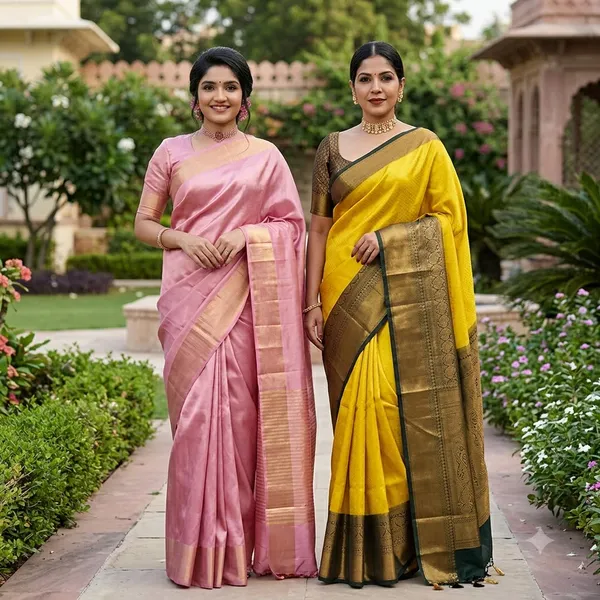Baby_Pink_and_yellow_Saree_for_Women