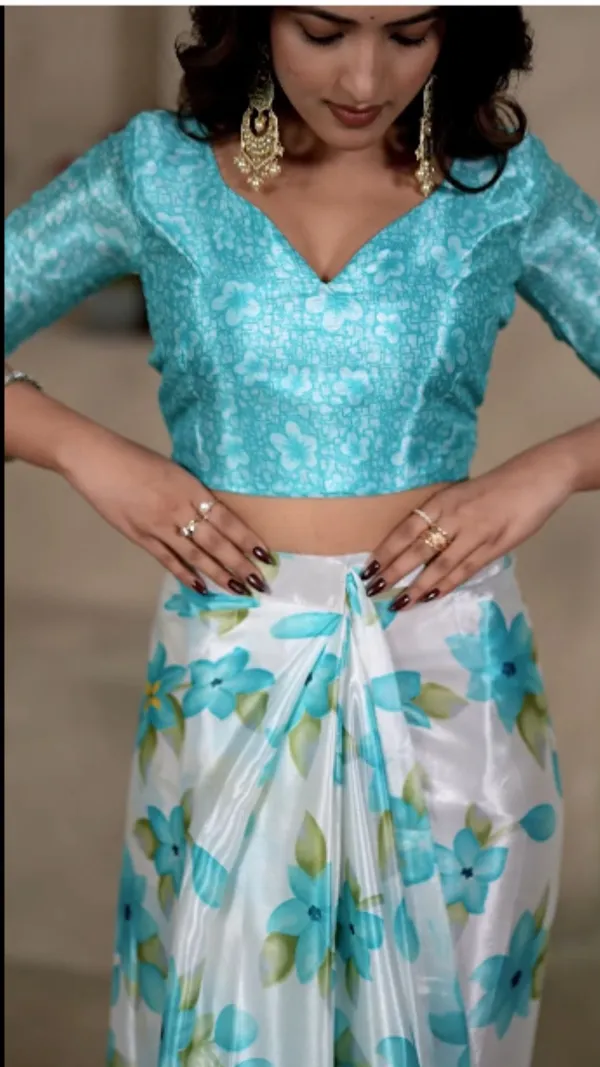 Blue_Flower_Ready_to_wear_Saree