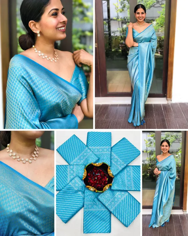 Blue_and_White_Saree_for_women