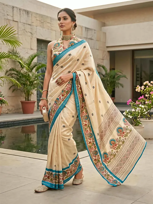 Blue_Marshmallow_Saree_For_Women