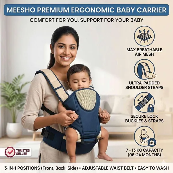 Blue_And_Cream_Cotton_Ergonomic_Mesh_Ventilation_Baby_Carrier_For_Baby