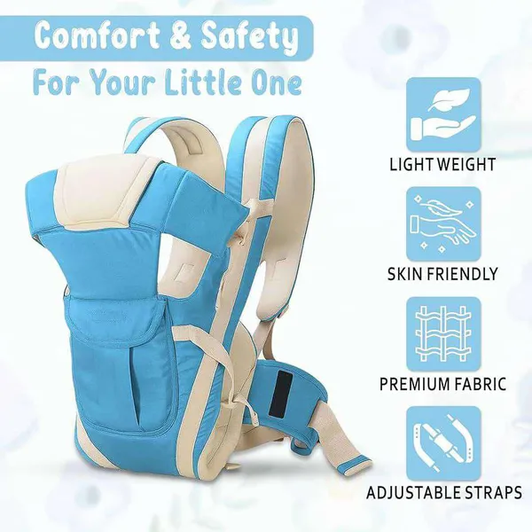 Sky_Blue_And_Cream_Cotton_4_In_1_Ergonomic_Baby_Carrier_With_Hip_Seat