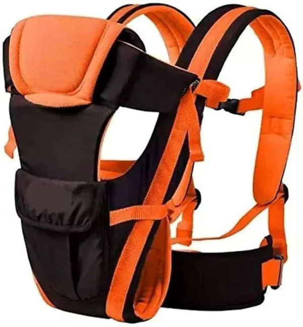 Orange_And_Brown_Cotton_Ergonomic_Baby_Carrier_For_Baby_Under_3_Years